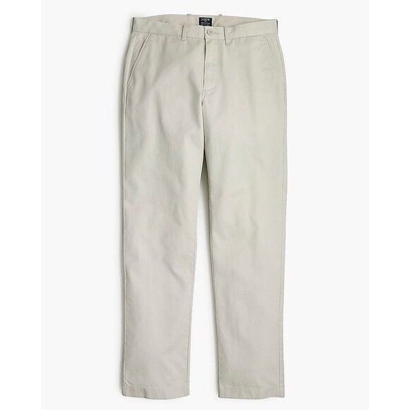 J.Crew Factory Straight-fit flex chino pant NWT Size 33/32 - Picture 1 of 7
